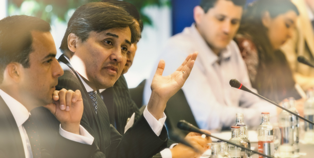 SE Juan José Gomez Camacho, Ambassadeur du Mexique à Luxembourg
SE Rodrigo Rivera, Ambassadeur de Colombie au Luxembourg
Une quarantaine de participants étaient présents pour le séminaire