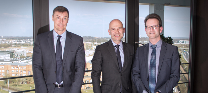 (De g. à dr.)Steve Breier, directeur administratif et financier à la Chambre de Commerce ; Serge Krancenblum, CEO, SGG Group ; Carlo Thelen, directeur général de la Chambre de Commerce.
Etabli au Luxembourg depuis une soixantaine d’années, SGG Gro